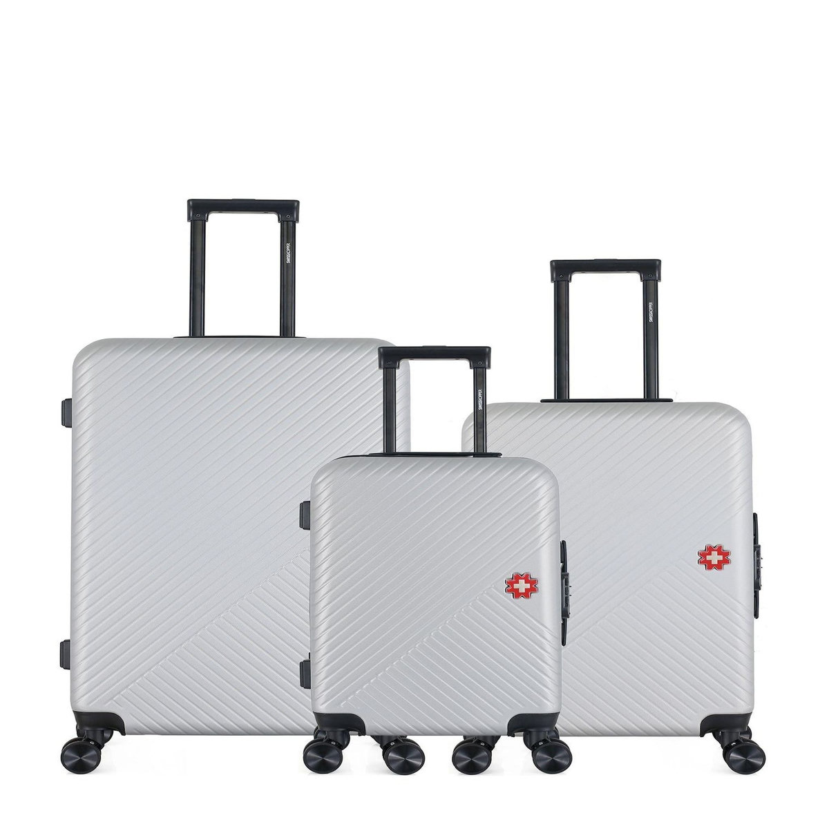 SWISS KOPPER SWISS KOPPER  -  Lot de 3  -  Valise grand format, valise weekend et valise cabine SPIEZ