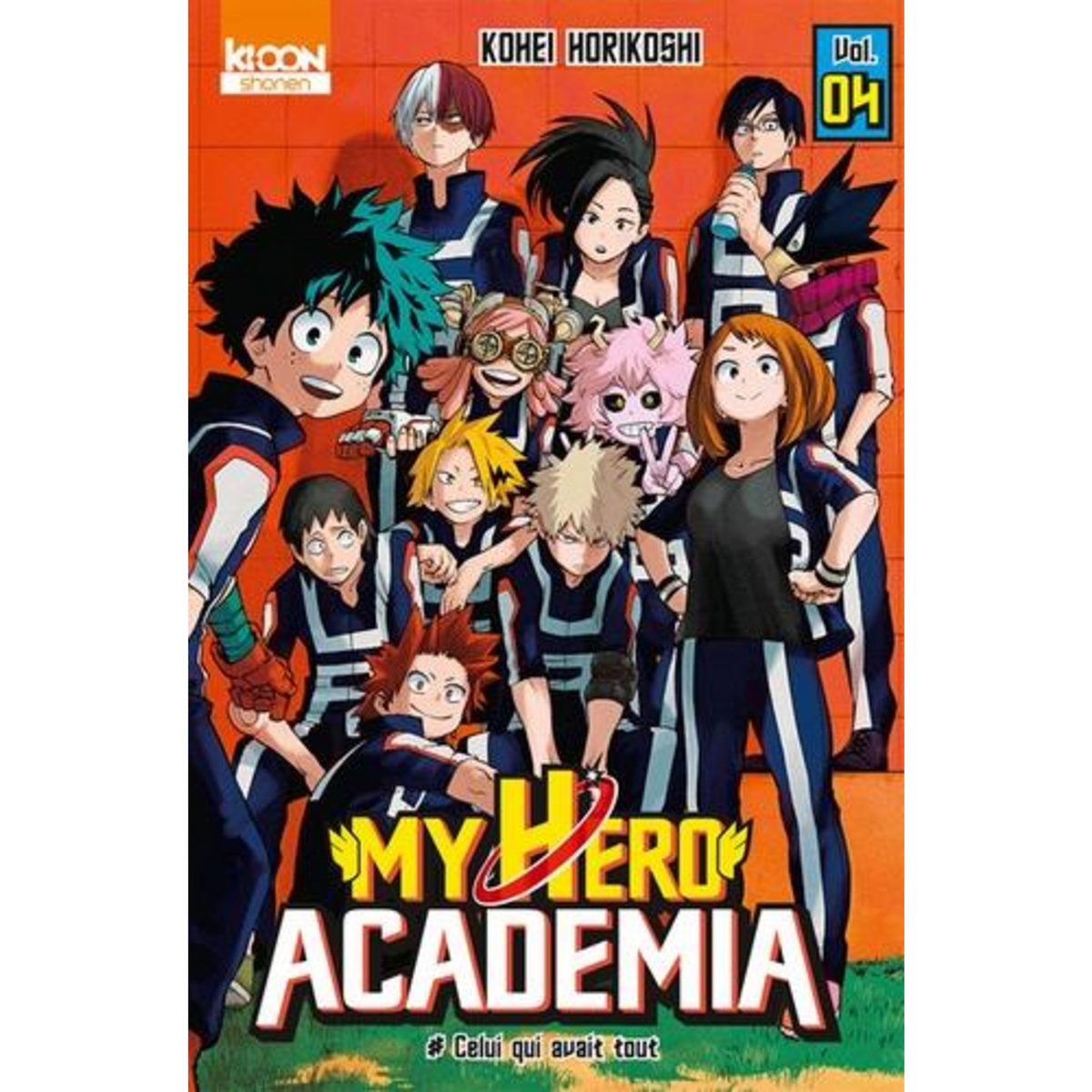 MY HERO ACADEMIA TOME 4 : CELUI QUI AVAIT TOUT, Horikoshi Kohei
