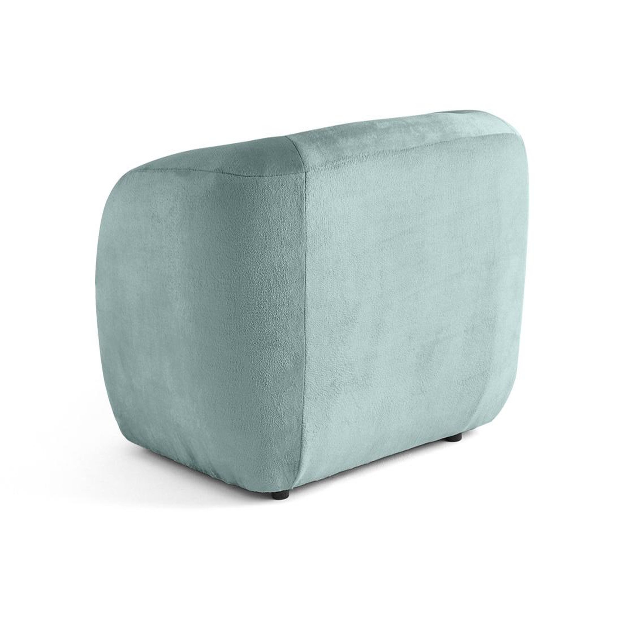 Voir la diapositive 6 : LISA DESIGN Ernee - fauteuil cocon - en velours