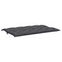 Voir la diapositive 4 : VIDAXL Coussin de banc de jardin anthracite tissu oxford