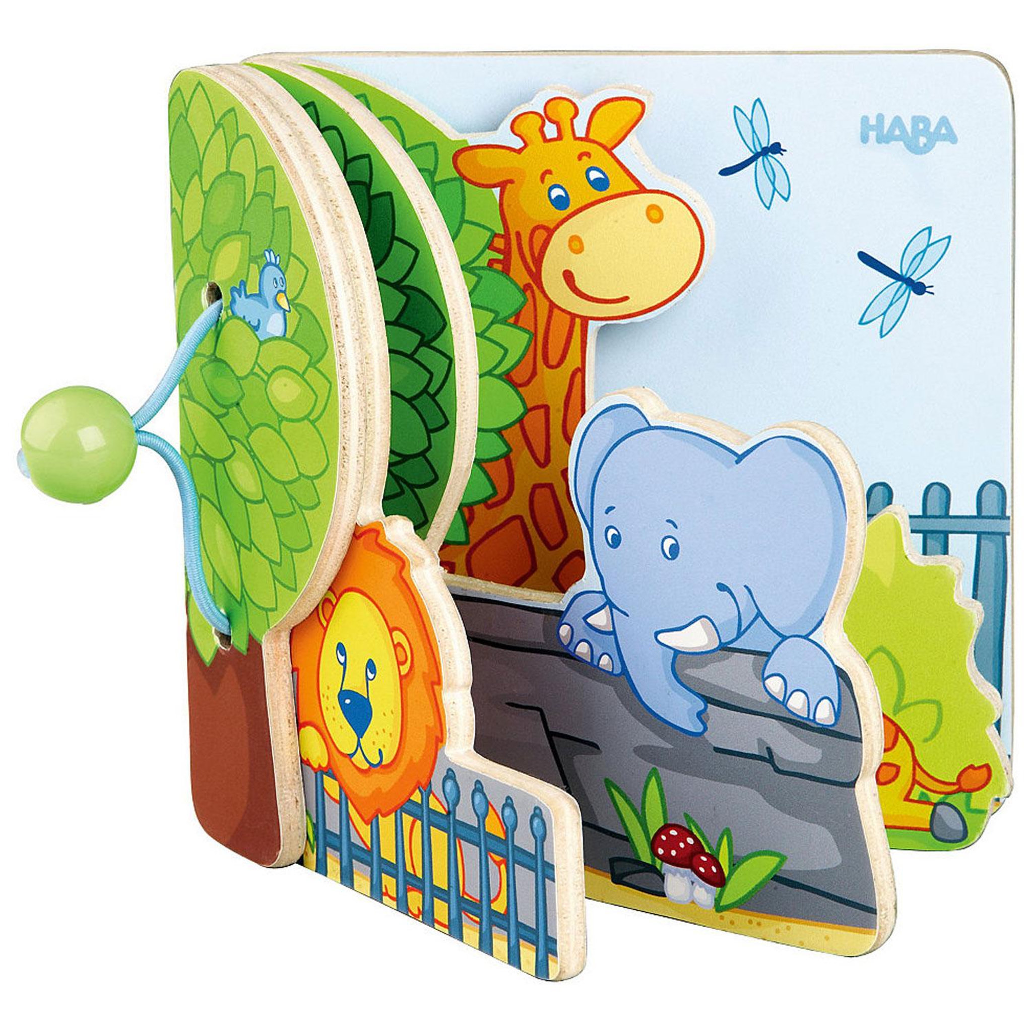 Voir la diapositive 1 : Haba Livre pour bébé Les amis du Zoo