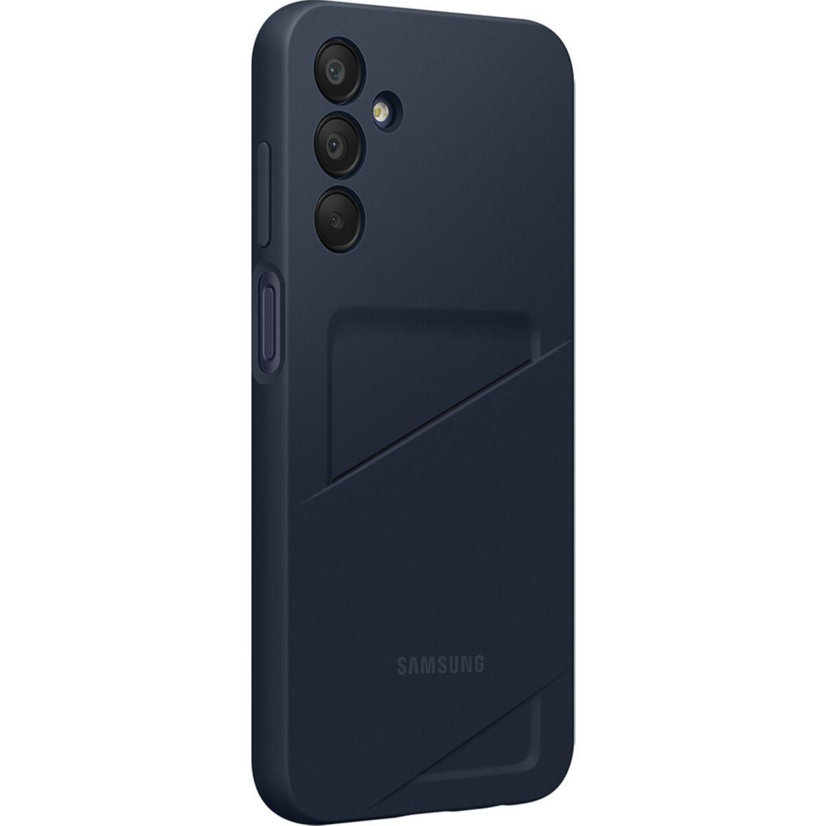 Samsung Coque Samsung A15 avec porte carte Bleu foncé