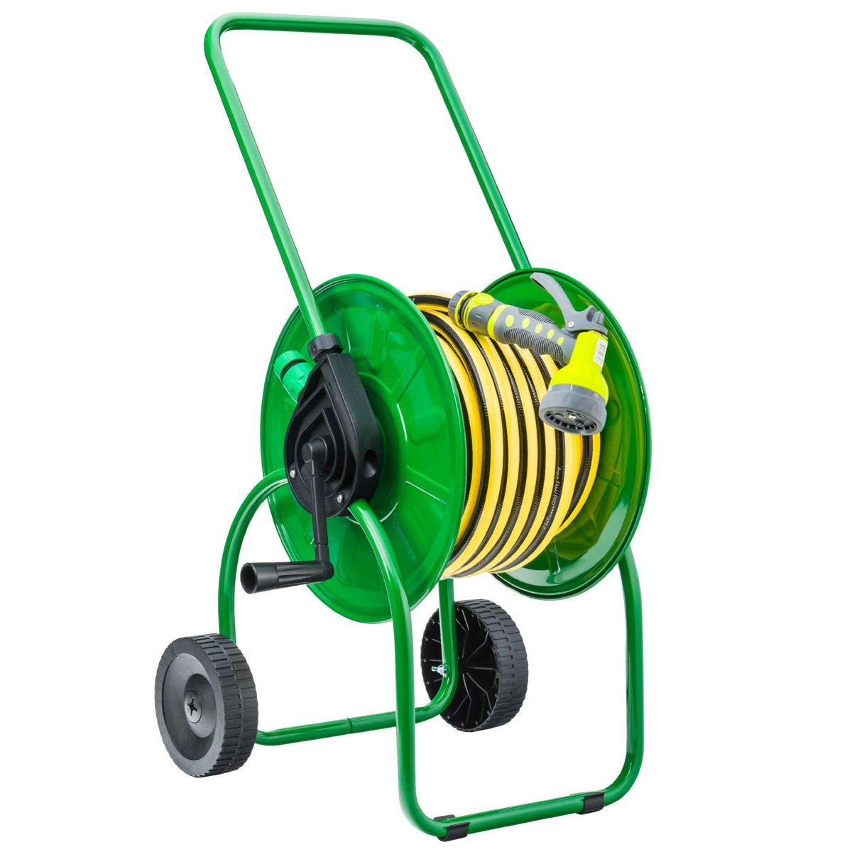 RAIN Dévidoir métal sur roues