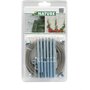 Voir la diapositive 7 : NATURE Kit de palissage - Cable fil de fer galvanisé pour treillis