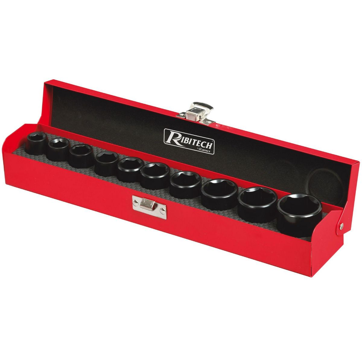 Ribitech Coffret douilles hexagonales pour clé à chocs