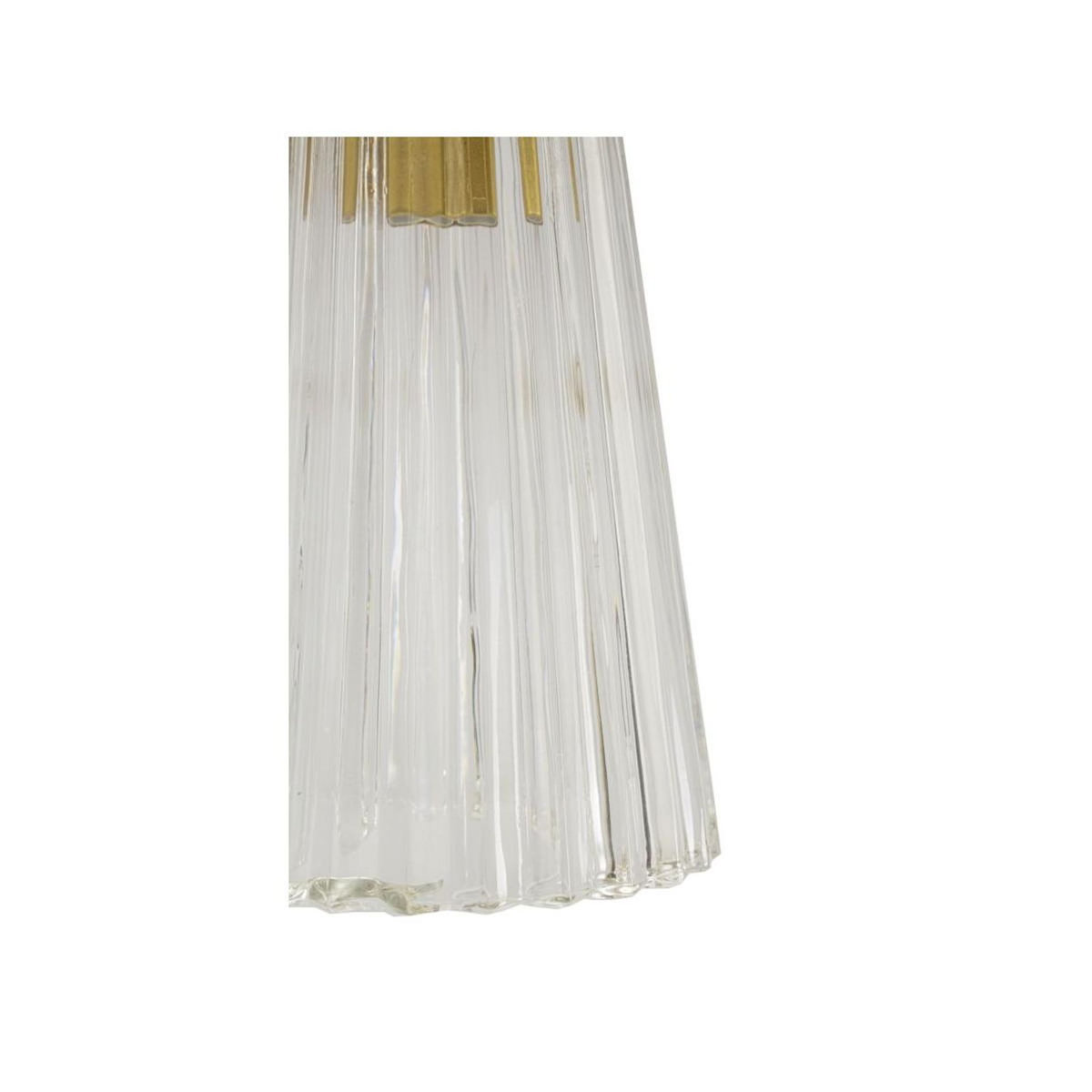 Paris Prix Applique Murale  Prague  40cm Transparent & Or