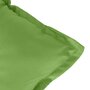 Voir la diapositive 5 : VIDAXL Coussin de banc de jardin vert melange 120x50x7 cm tissu