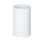 Wenko Gobelet de salle de bain design Mila. Coloris disponibles : Gris