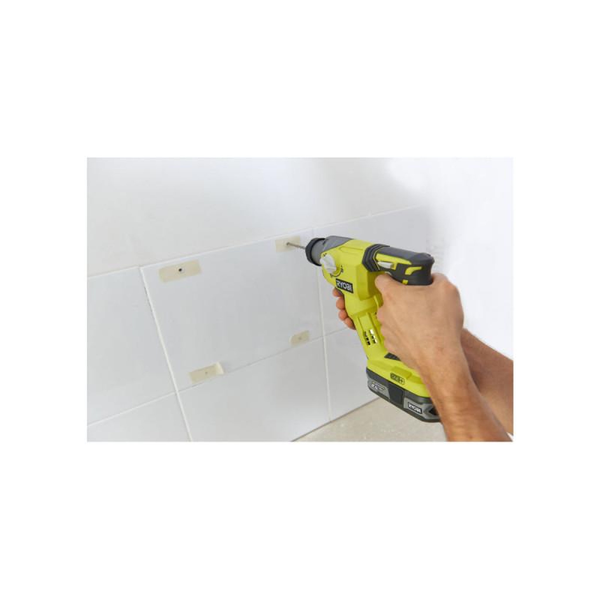 Voir la diapositive 4 : Ryobi Marteau perforateur RYOBI 18V One+ - 1 batterie LithiumPlus 2.5Ah - 1 chargeur rapide R18SDS-125S