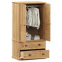 Voir la diapositive 3 : VIDAXL Garde-robe VIGO 90x55x176 cm bois massif de pin