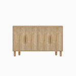 Habitat et Jardin Buffet en bois  Roger  - 120 x 29 x 73 cm - Chêne Saphir