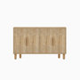 Voir la diapositive 1 : Habitat et Jardin Buffet en bois  Roger  - 120 x 29 x 73 cm - Chêne Saphir