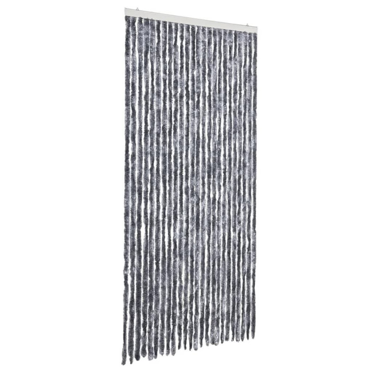VIDAXL Moustiquaire Argente 100x220 cm Chenille