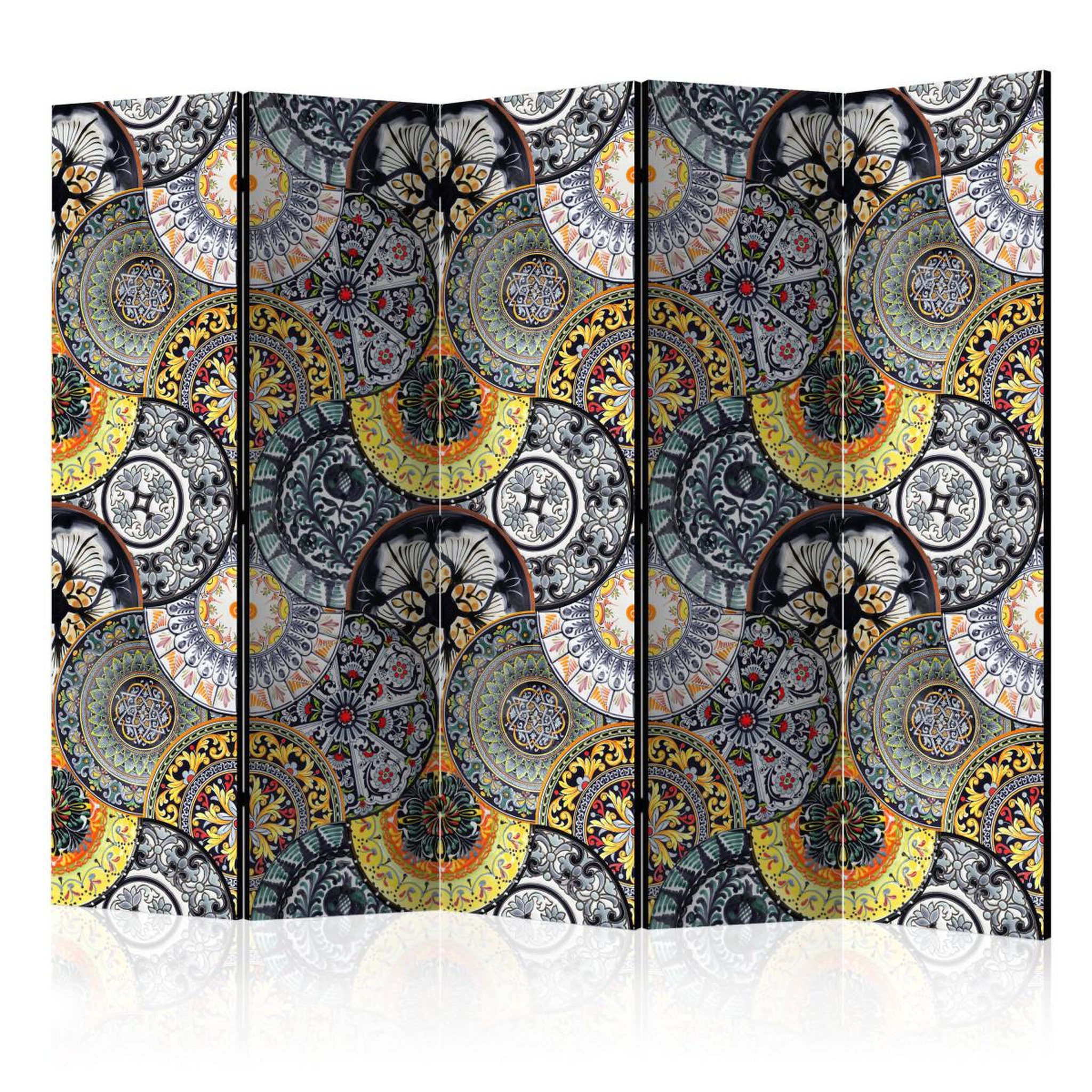 Paris Prix Paravent 5 volets  painted exoticism  172x225cm