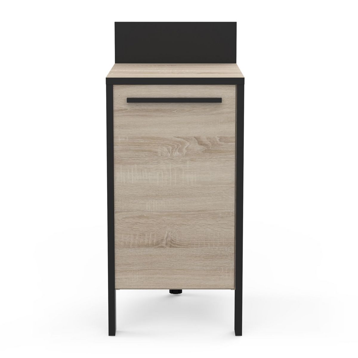 Meuble de cuisine bas 1 porte style industriel L44cm BRICKHOUSE