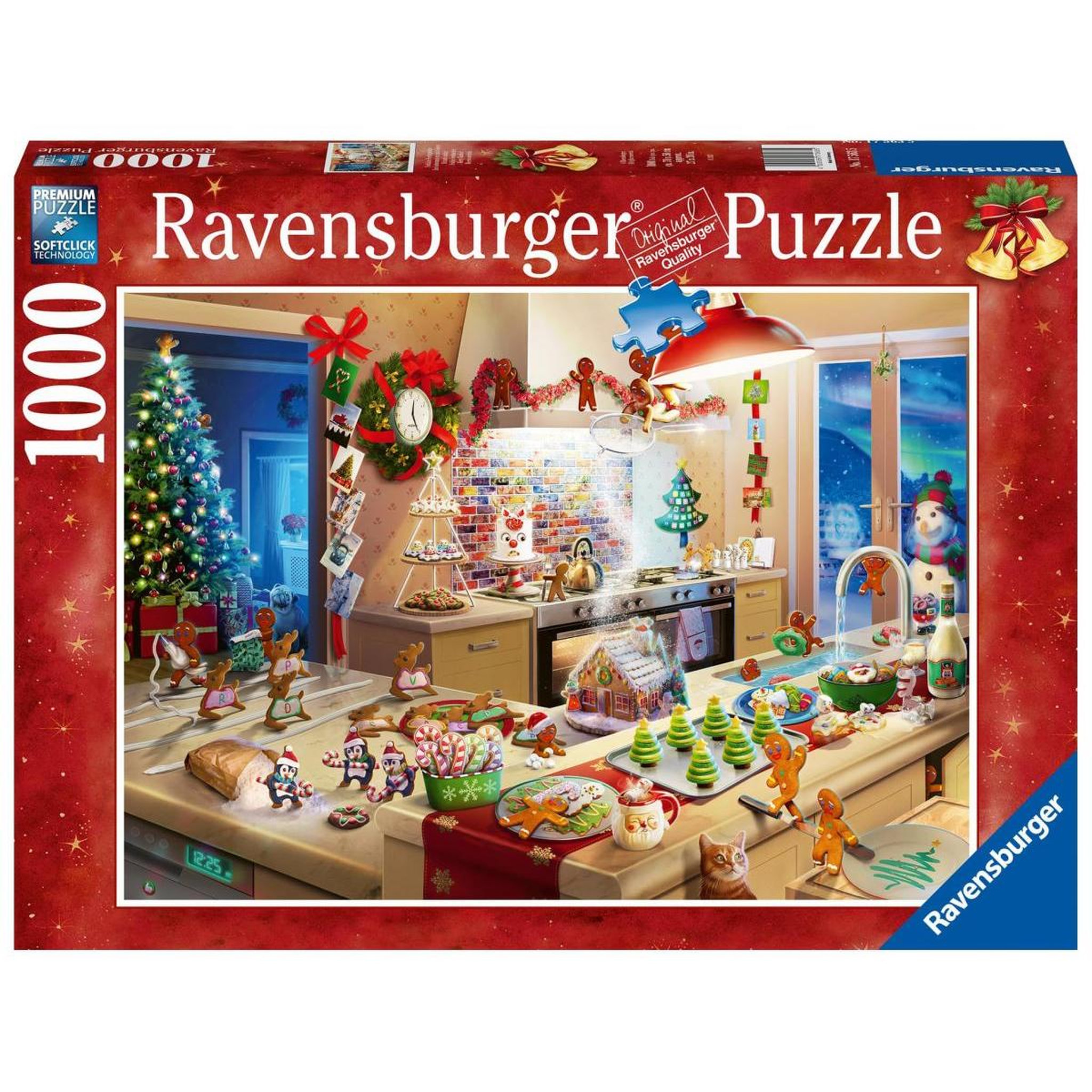 RAVENSBURGER Les bonhommes en pain d'épices - 1000 p