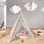 Voir la diapositive 4 : Paris Prix Tipi Enfant Déco  Rêves  160cm Gris