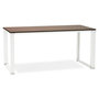 Voir la diapositive 1 : Paris Prix Bureau Design  Hovik  160cm Noyer & Blanc