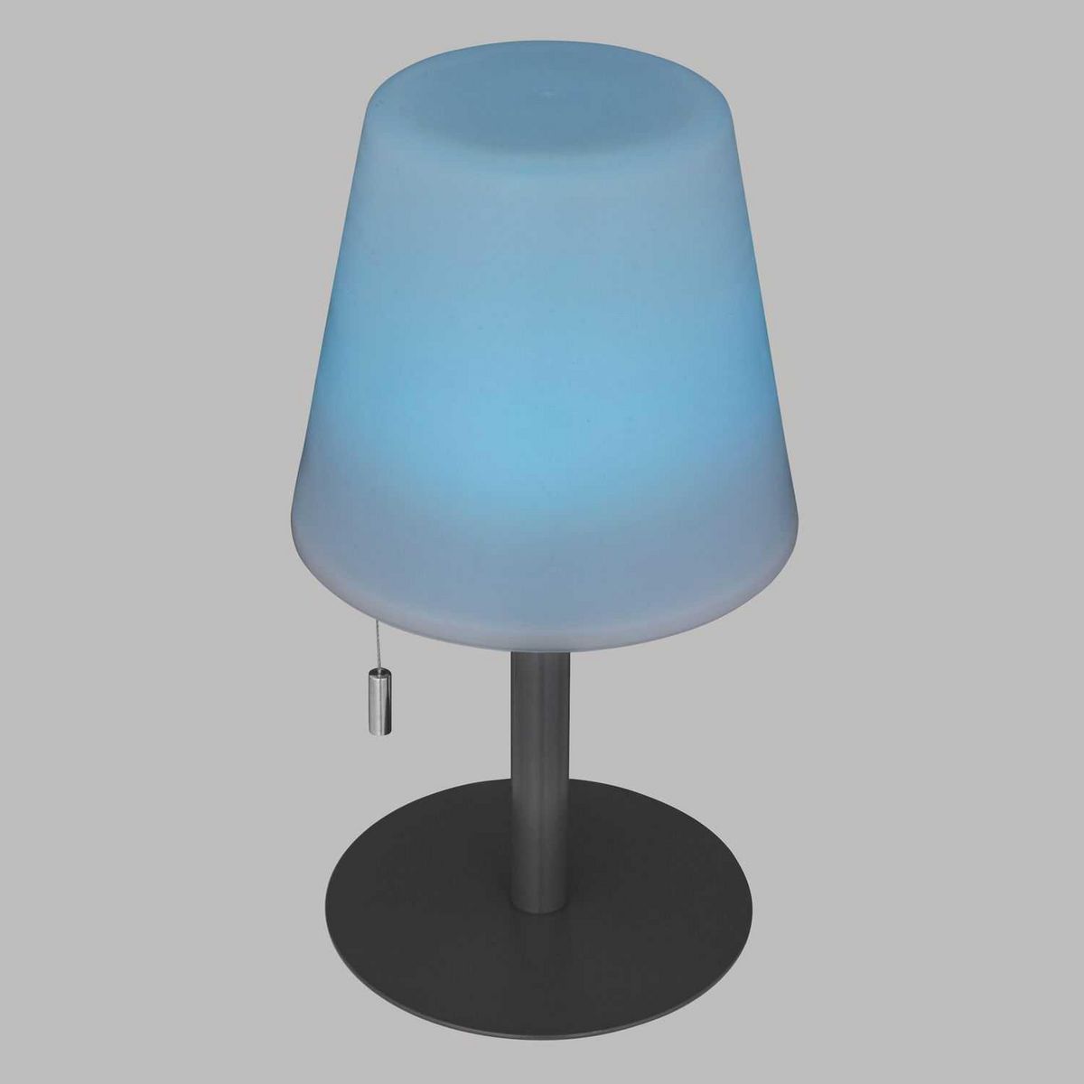 ATMOSPHERA Lampe extérieure Zach - Hauteur 30 cm - Gris foncé