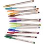 Voir la diapositive 7 : BIC Lot de 10 stylos bille pointe large CRISTAL MULTICOLOUR couleurs assorties
