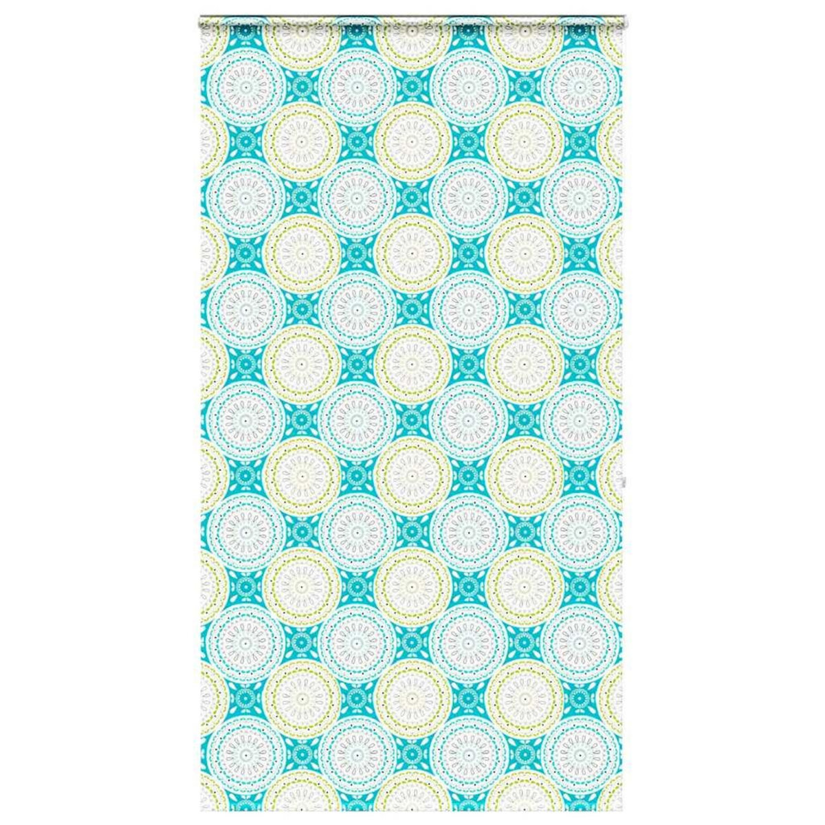 VIDAXL Store enrouleur de douche avec cassette largeur du tissu 136 cm