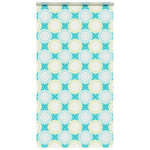 VIDAXL Store enrouleur de douche avec cassette largeur du tissu 136 cm