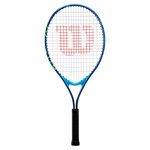 WILSON Raquette de tennis /Marine Junior Wilson Us Open 25. Coloris disponibles : Bleu