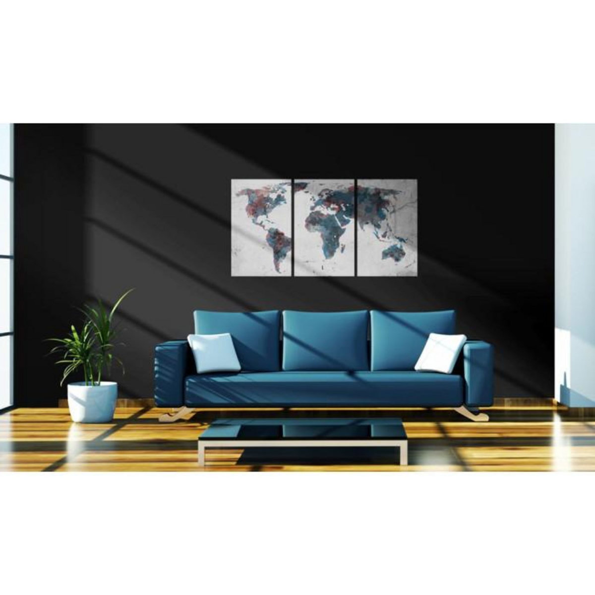 Paris Prix Tableau Imprimé  La Randonnée des Continents