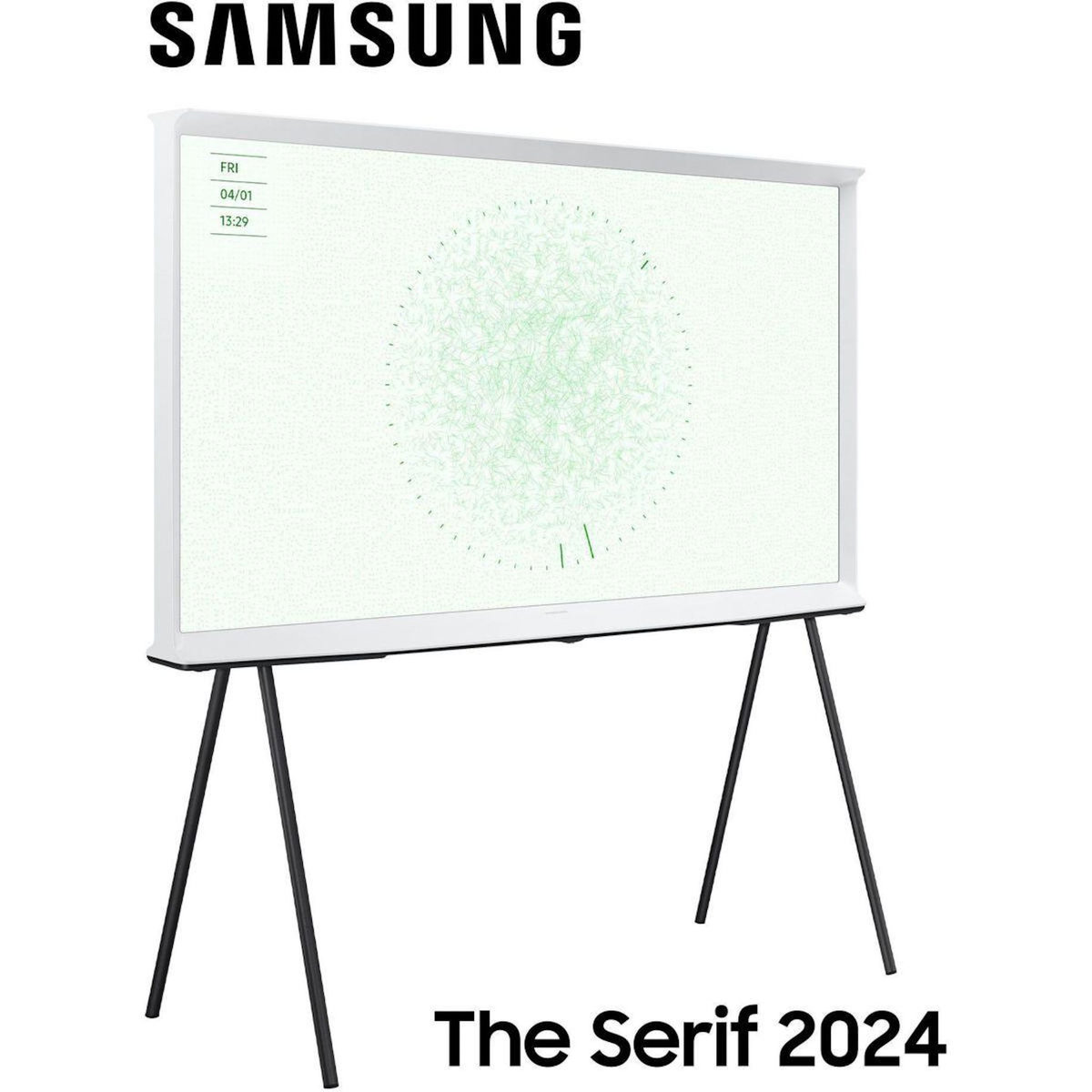 Samsung TV QLED The Serif TQ65LS01D Blanc 2024