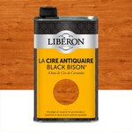 Liberon Cire liquide meuble et objets Antiquaire black bison® LIBERON, merisier foncé 0.