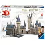 RAVENSBURGER Puzzle 3D 1080 pièces : Coffret complet Harry Potter : Château de Poudlard, Grande Salle et Tour d'A