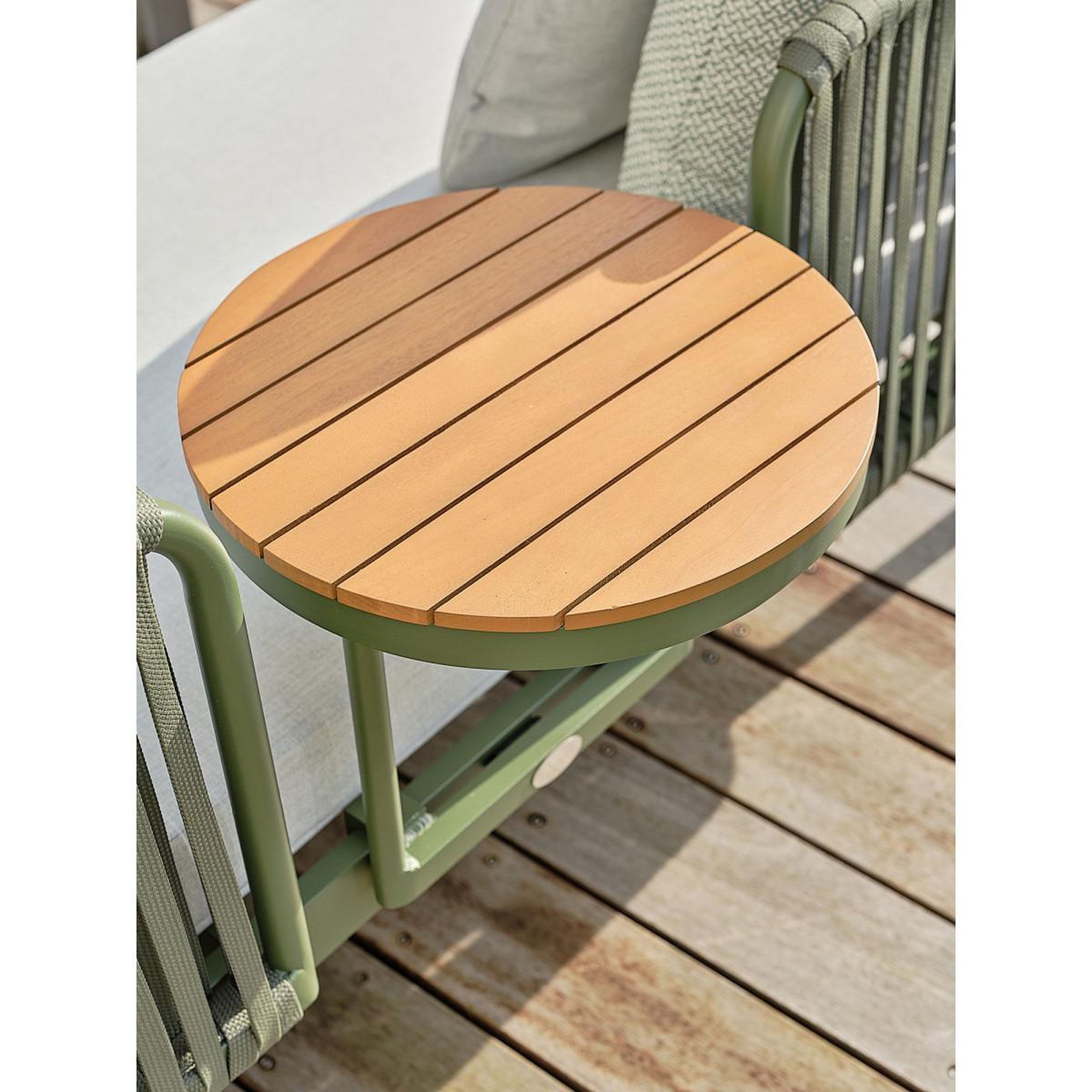 Voir la diapositive 5 : Paris Prix Canapé de jardin 3 places  barlia  184cm vert olive