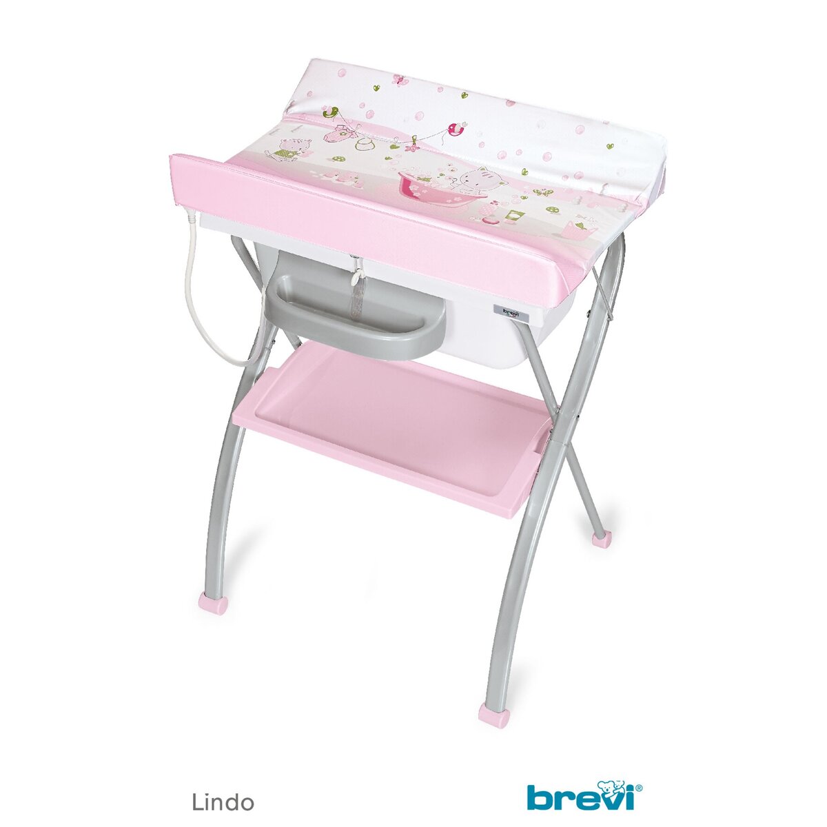 brevi table a langer pliante pratico - lapinou perle - Ma Baby Checklist