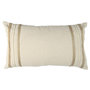 Voir la diapositive 1 : Paris Prix Coussin Déco Tressé  Natural Crush  30x50cm Beige