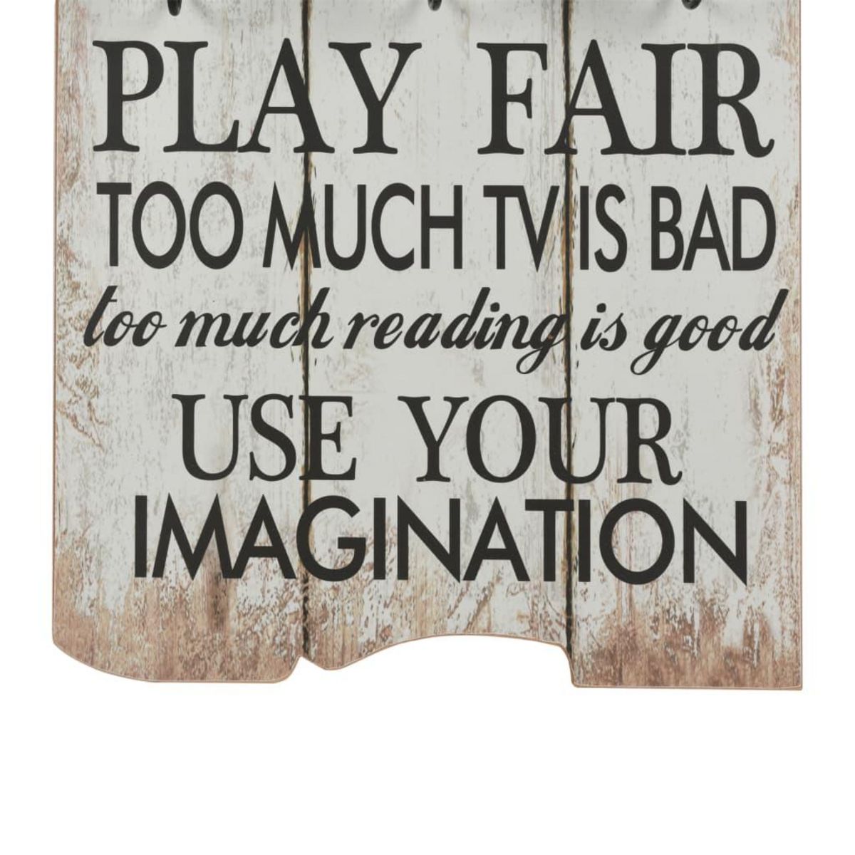 VIDAXL Porte-manteau mural avec 6 crochets 120 x 40 cm THANK YOU