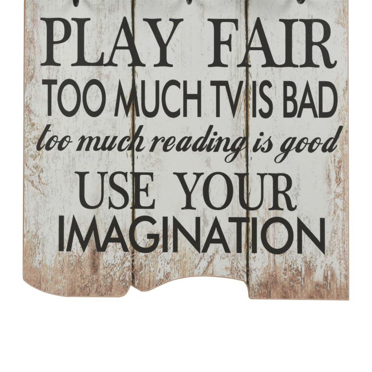 VIDAXL Porte-manteau mural avec 6 crochets 120 x 40 cm THANK YOU