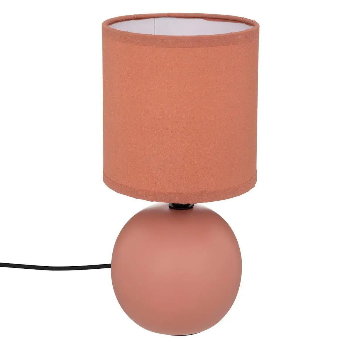 ATMOSPHERA Lampe à Poser Céramique  Boule  25cm Rose Blush