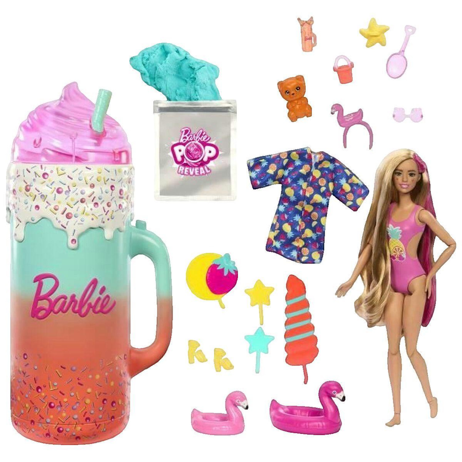 Coffret Poupée Barbie Pop Reveal Deluxe – 15 Surprises Incluses, Changement Couleur, HRK57 - vue 8