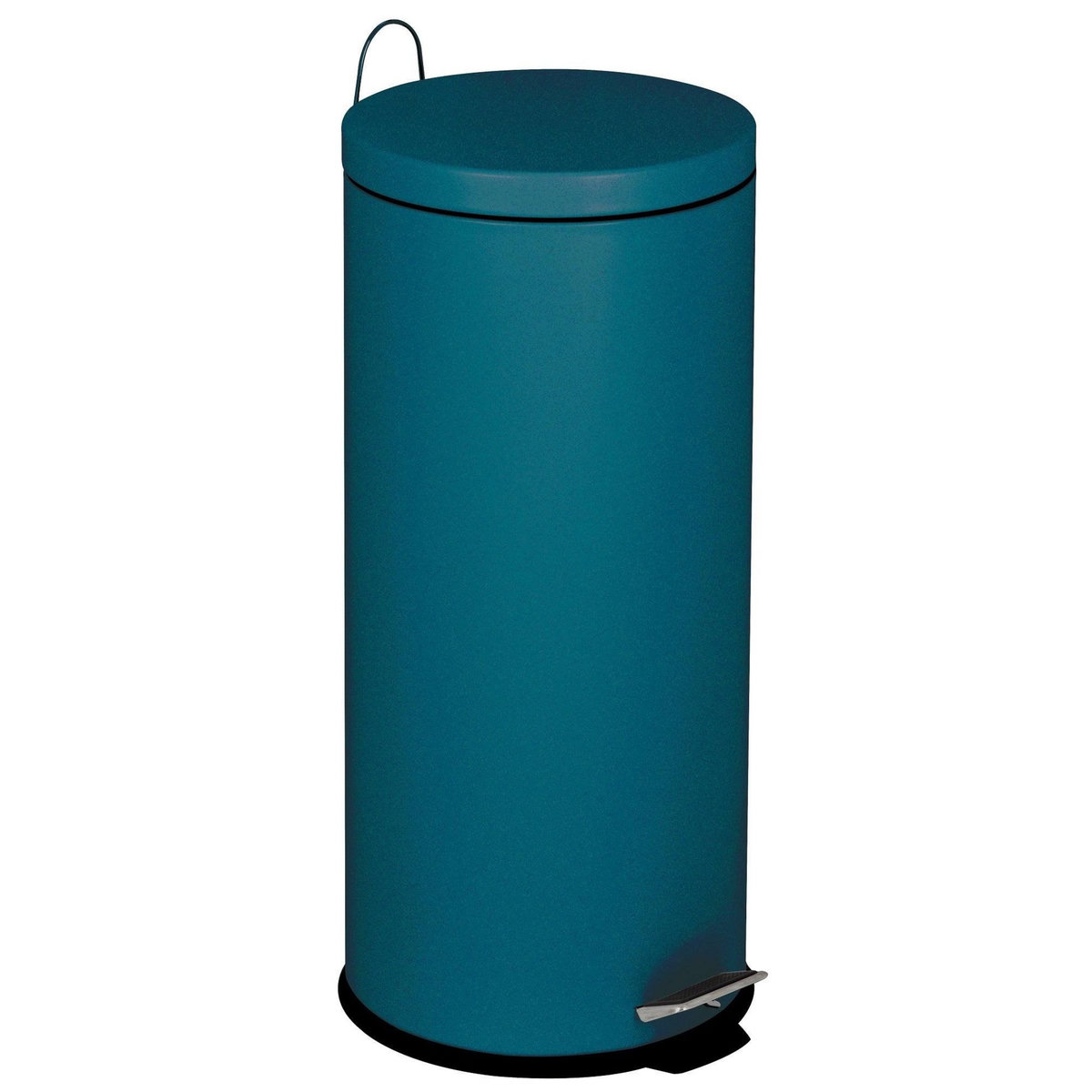 Kitchen move Poubelle de cuisine à pédale URBAN Bleu Acier inoxydable 30 L