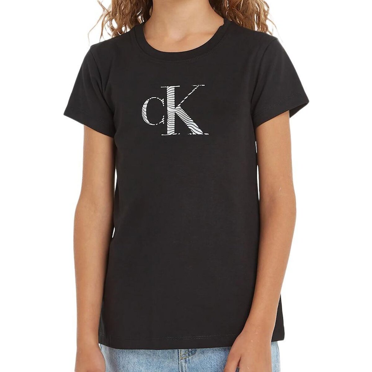 CALVIN KLEIN JEANS T shirt  Fille Calvin Klein Jeans Iridescent IG0IG02433