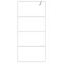Voir la diapositive 3 : VIDAXL Paroi de douche Blanc 90x195 cm Verre ESG transparent