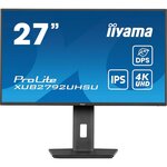 Iiyama Ecran PC 4K PROLITE XUB2792UHSU-B6 Plat IPS