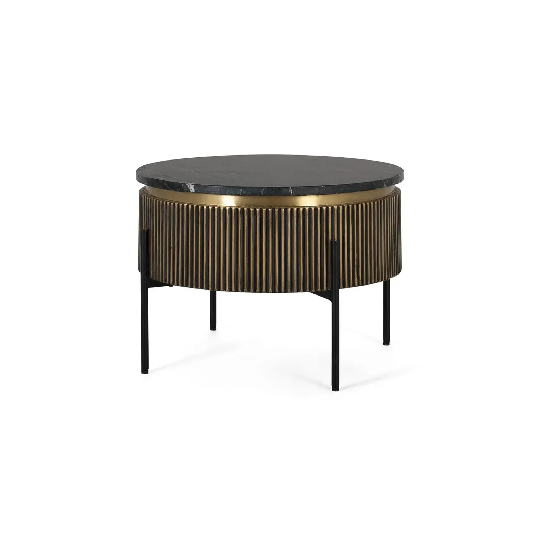 GINER Y COLOMER SL Table basse en marbre 70 cm style classique moderne