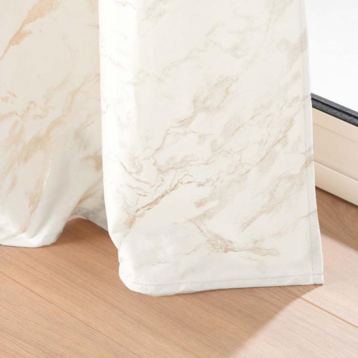 Paris Prix Rideau à Œillets Velours  Marius  140x260cm Beige