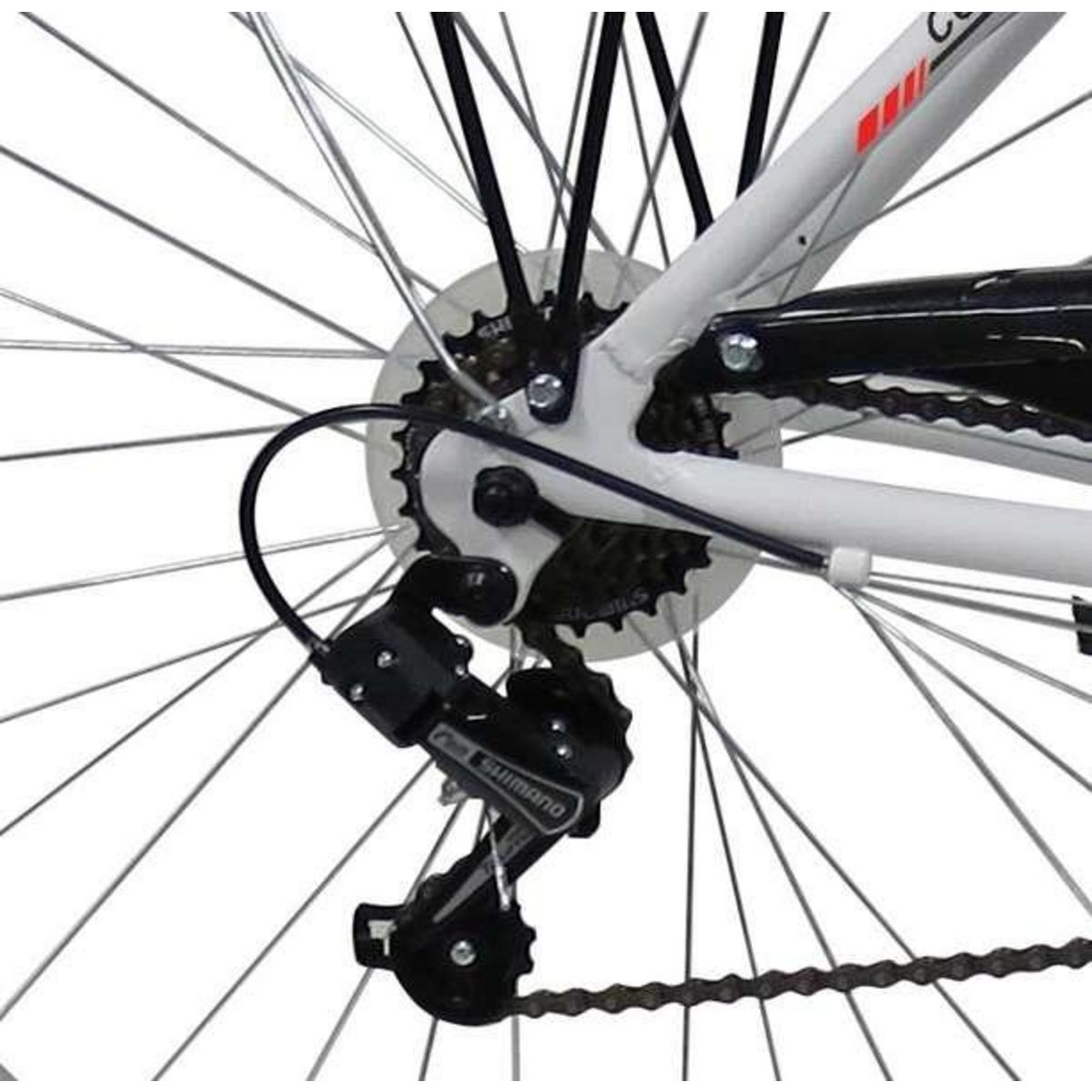 Vélo VTC 28'' Femme Rigide Alu  Country  - Fourche rigide - 21 vitesses - Dérailleur Shimano - Freins V-brake
