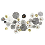 Paris Prix Décoration Murale en Métal  Grille  135cm Multicolore