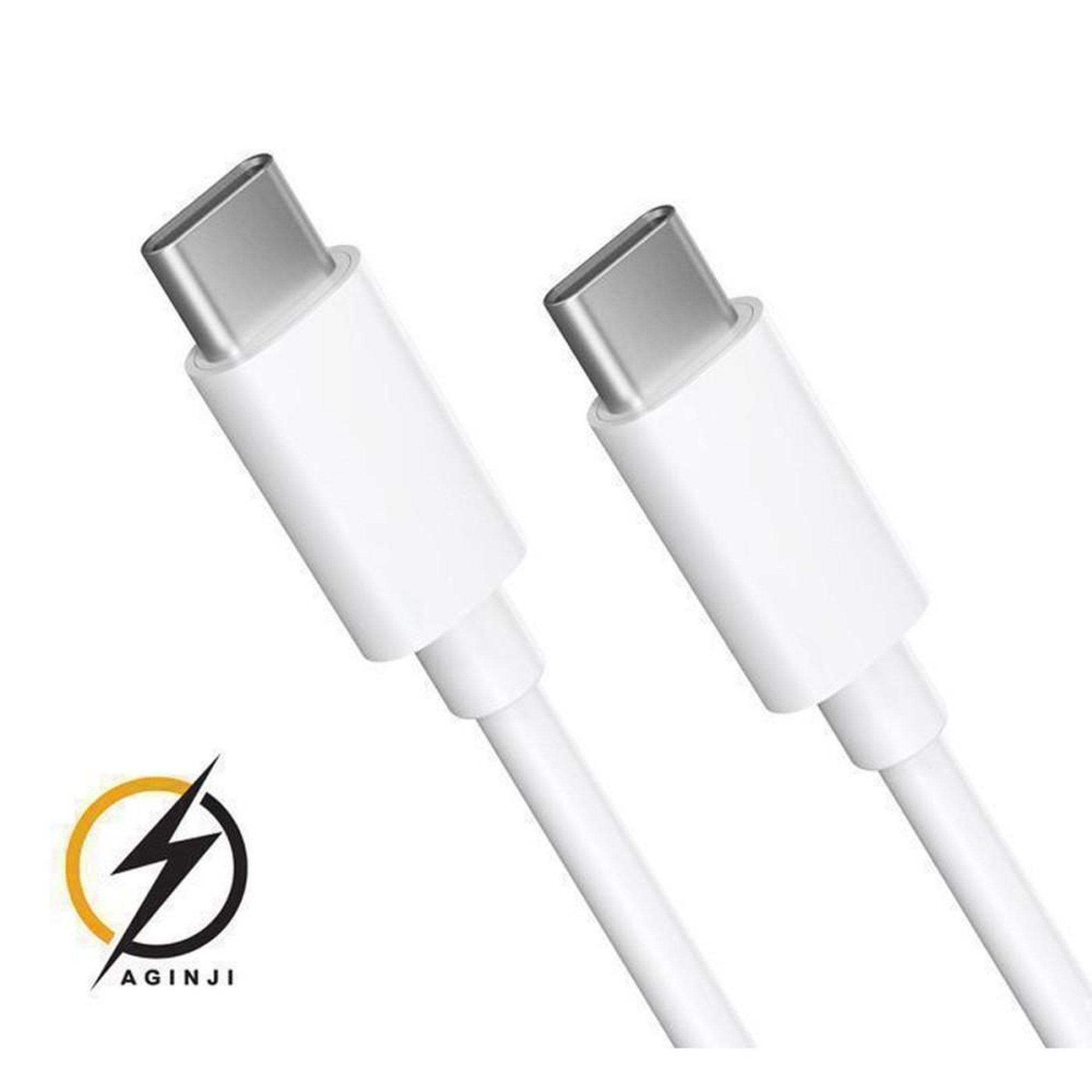 Voir la diapositive 2 : Chargeur secteur USB-C PD 20W avec câble USB-C vers USB-C 1 m, blanc
