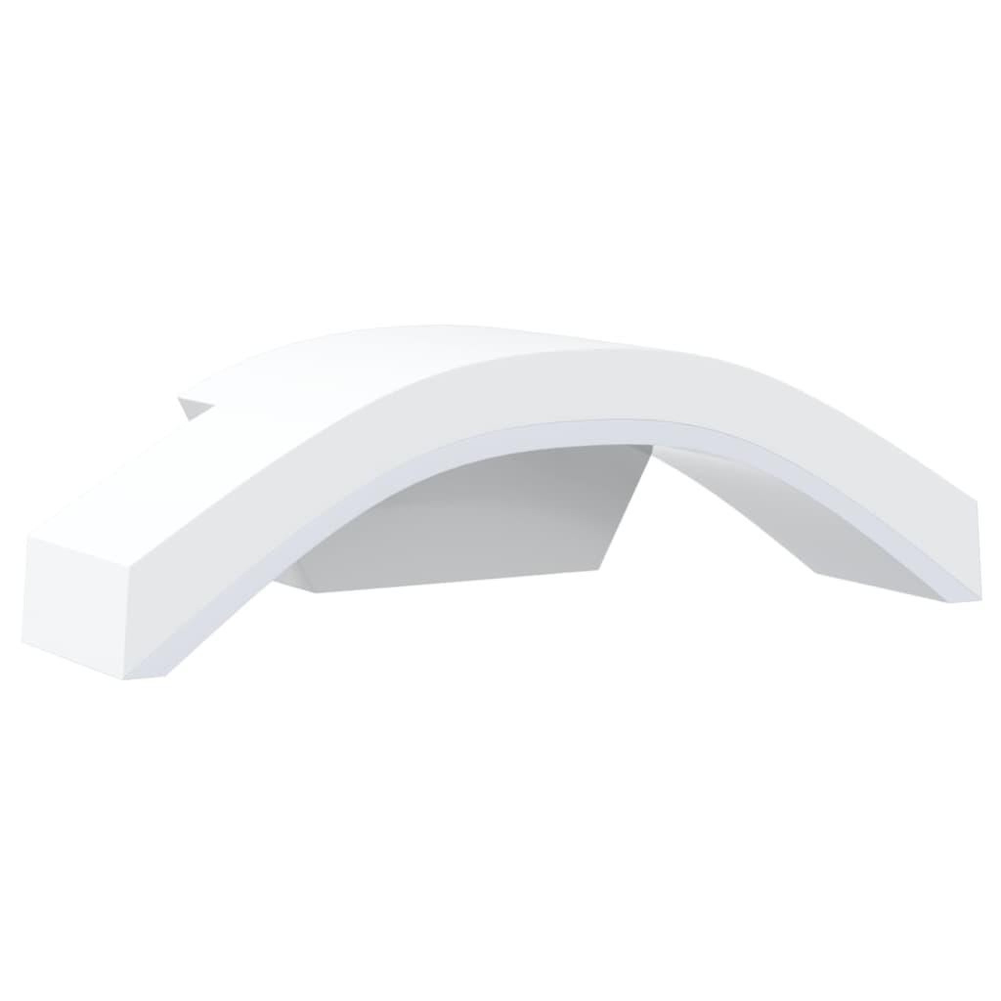 Voir la diapositive 4 : VIDAXL Appliques murales LED d'exterieur 2 pcs blanc