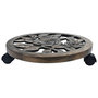 Voir la diapositive 2 : VIDAXL Chariots pour plantes 6 pcs Bronze 38 cm Plastique