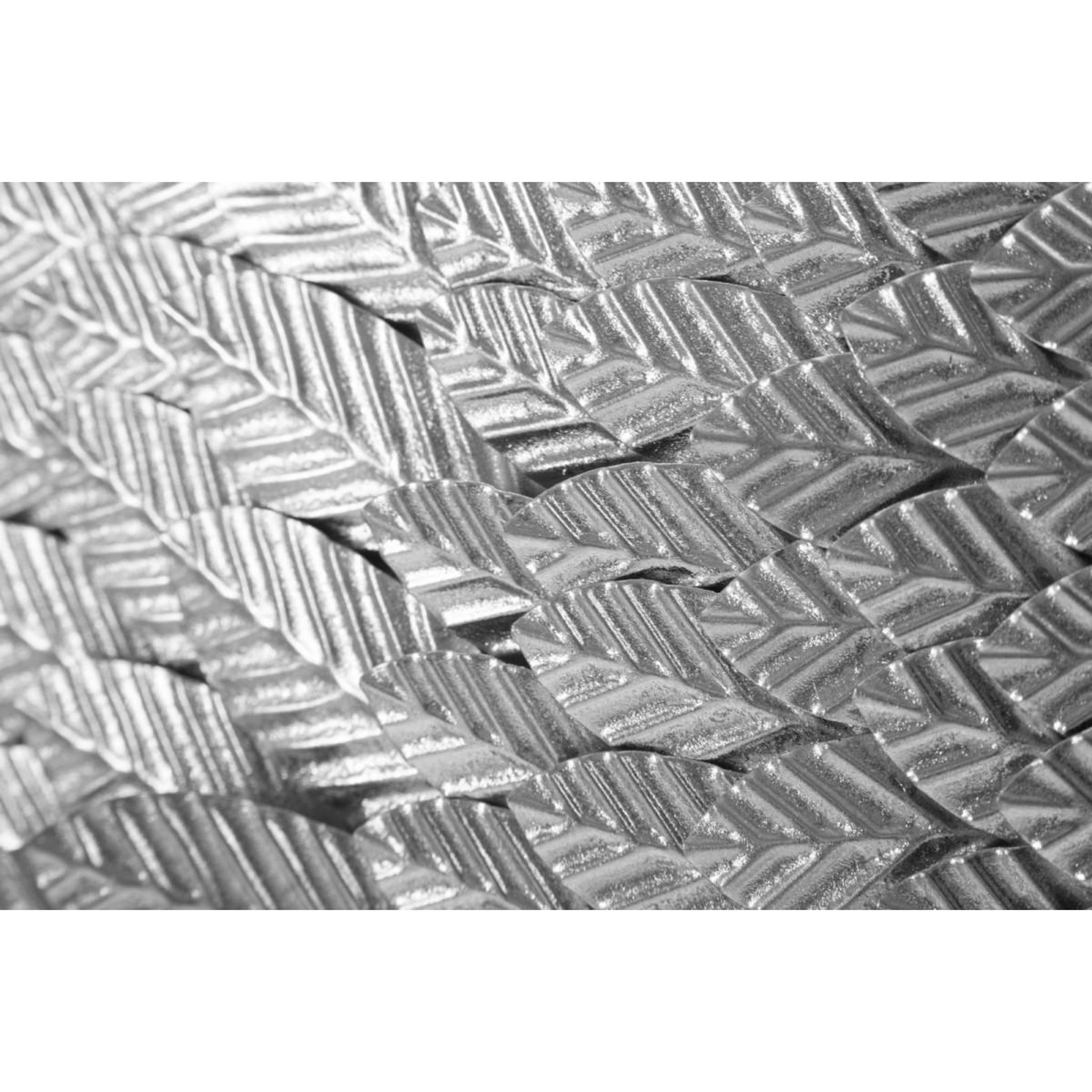 Voir la diapositive 3 : Paris Prix Lot de 2 décorations murales en métal  beauty  100cm argent